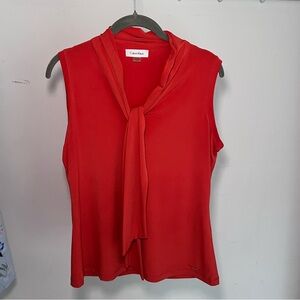 Calvin Klein sleeveless blouse